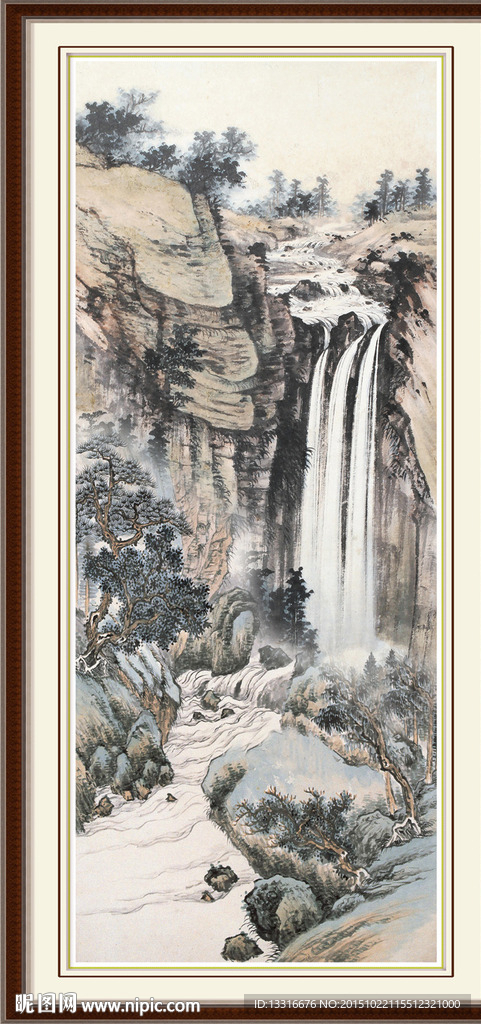 山水风景画
