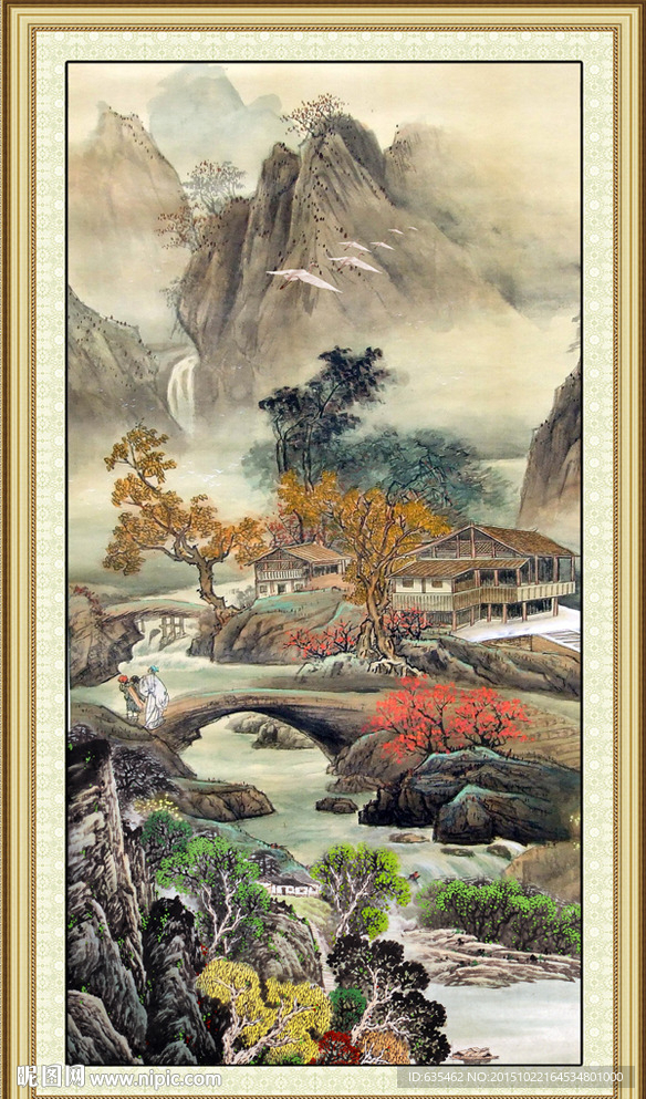 国画山水