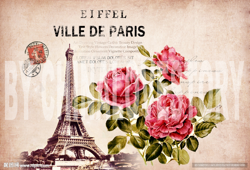 欧美风格装饰画