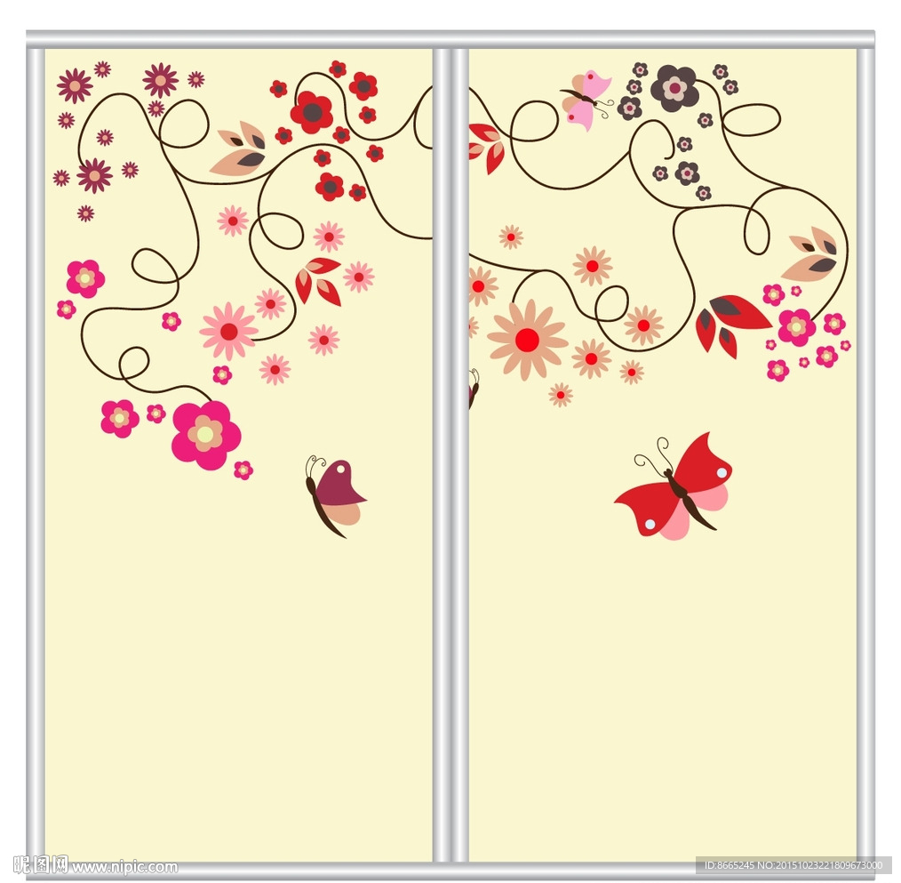 时尚花纹