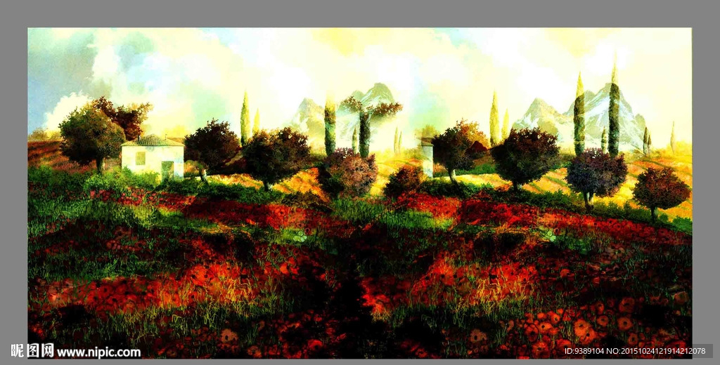 风景油画