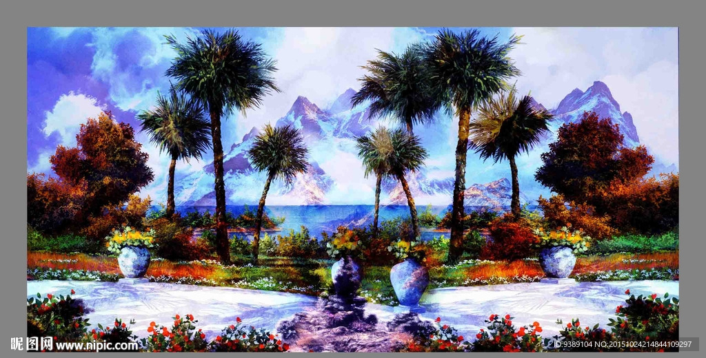 风景油画