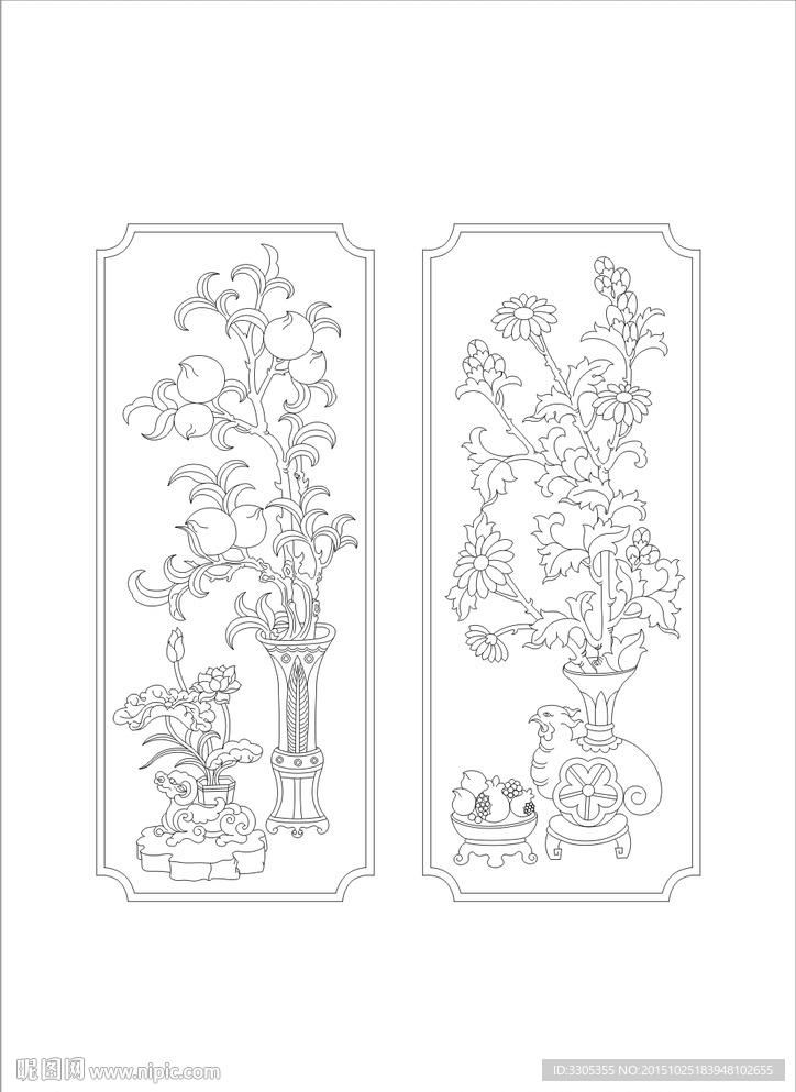 花纹雕刻