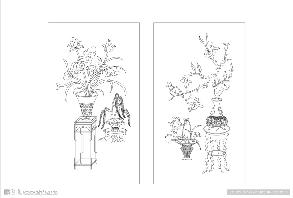 花纹雕刻