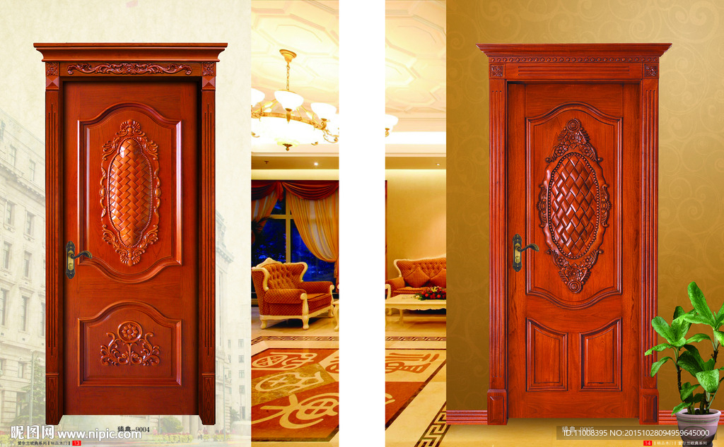 实木复合门 木门画册