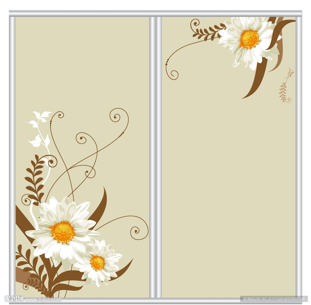 时尚花纹