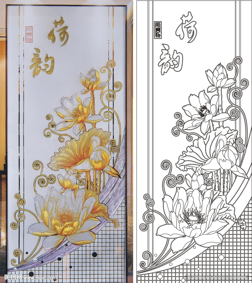 荷韵荷花