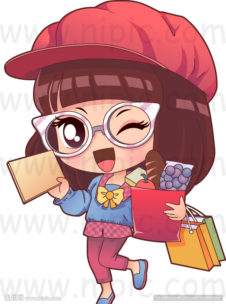 美女购物刷卡