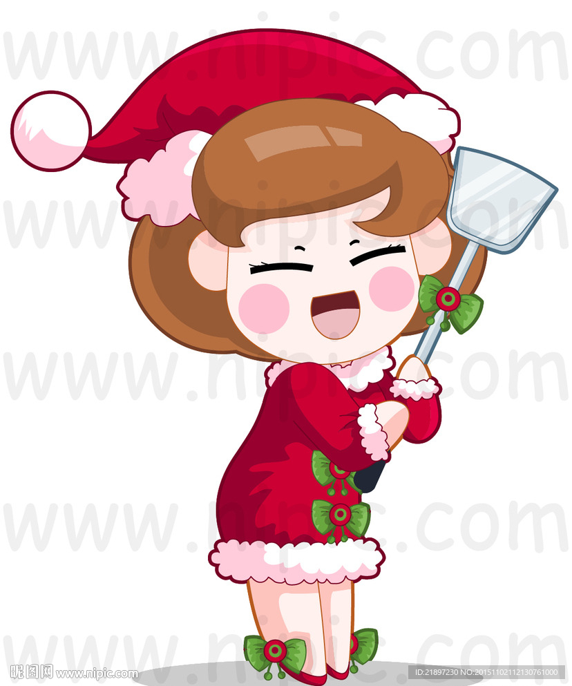 圣诞可爱妙厨娘