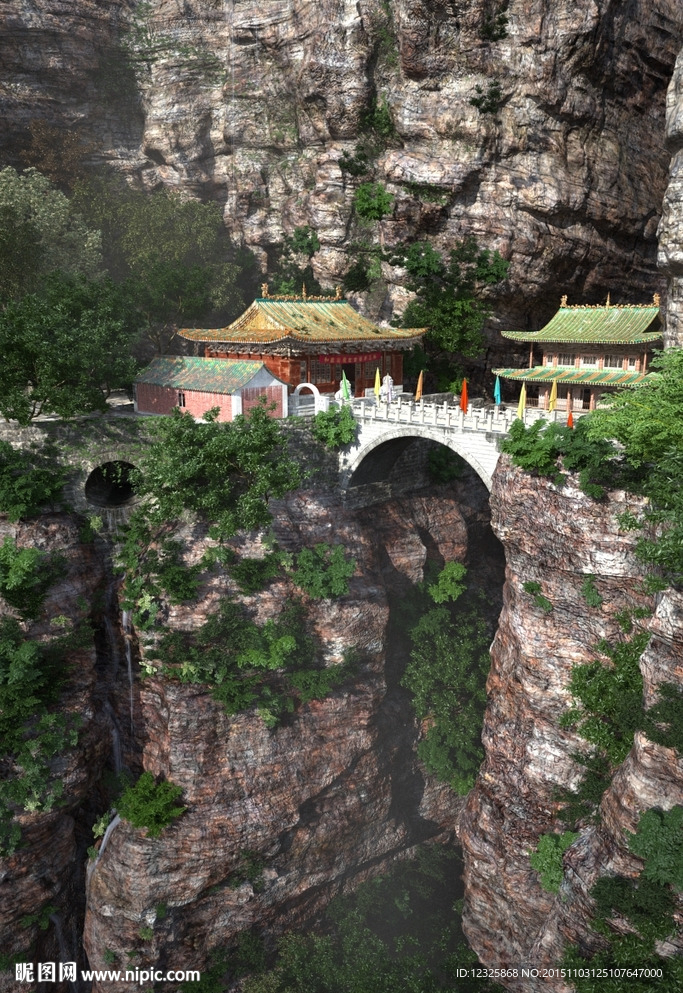 山水全模型