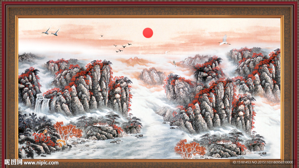 山水画