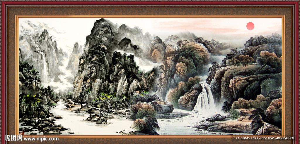 国画山水