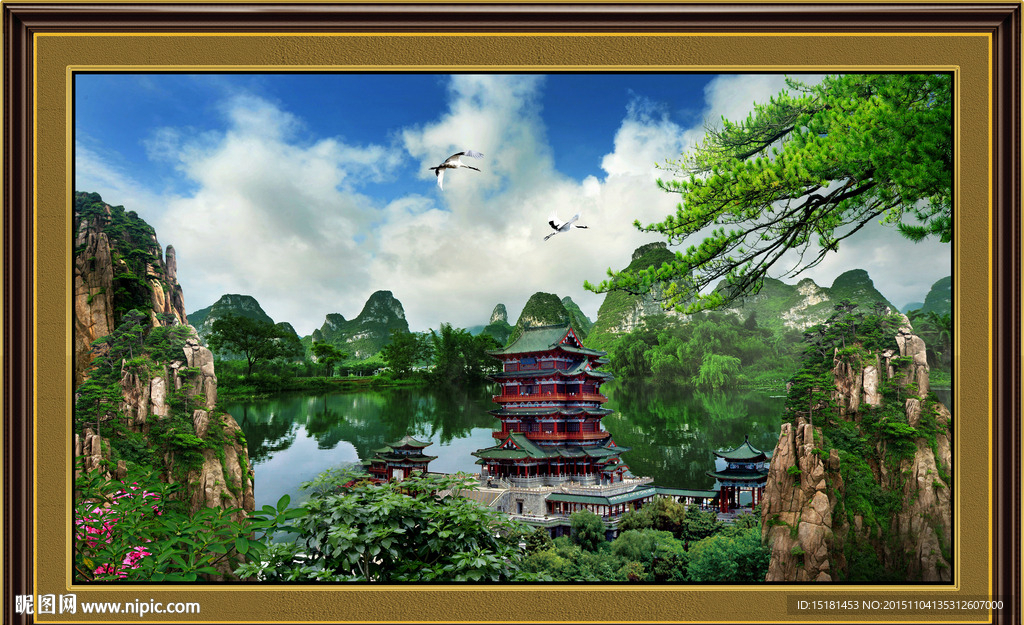 风景如画