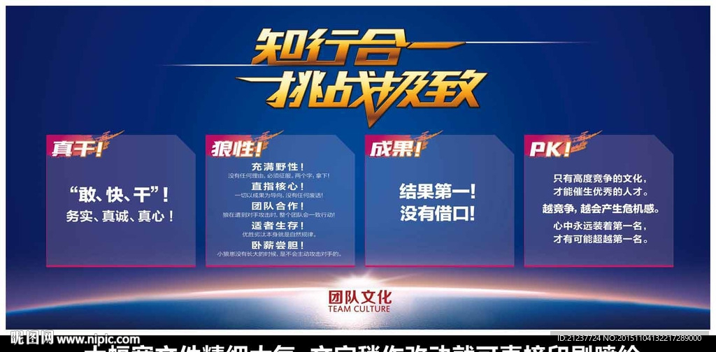 团队文化墙