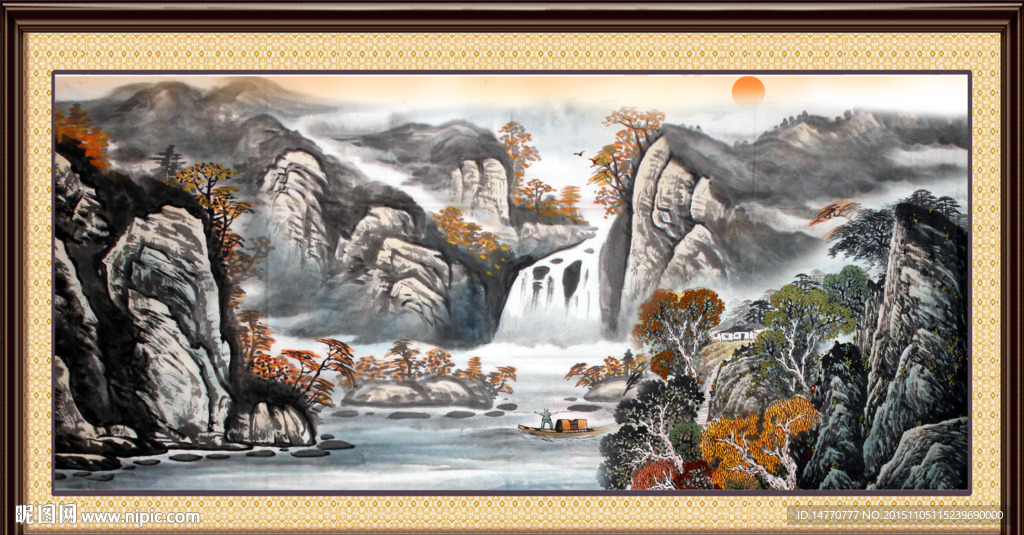 国画山水