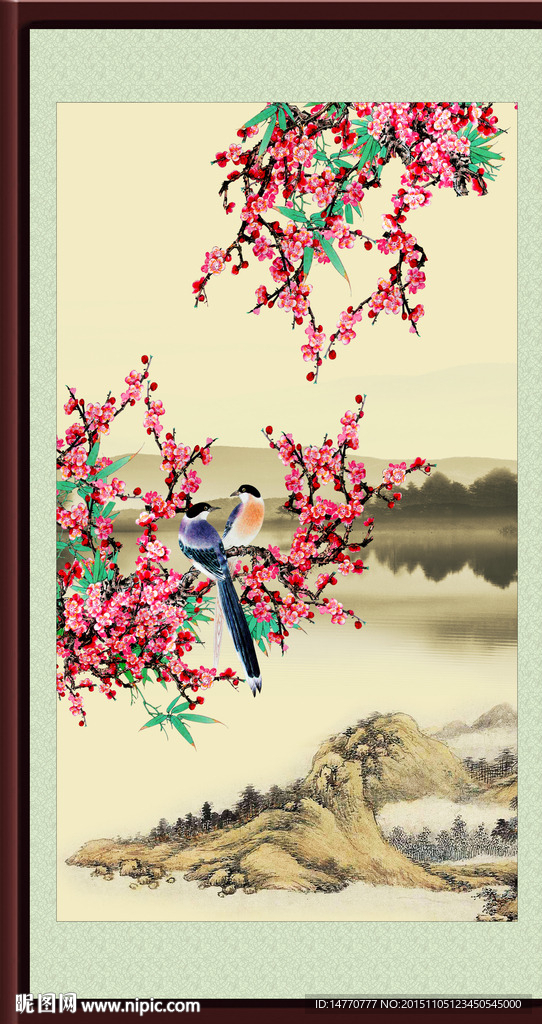 梅花装饰画