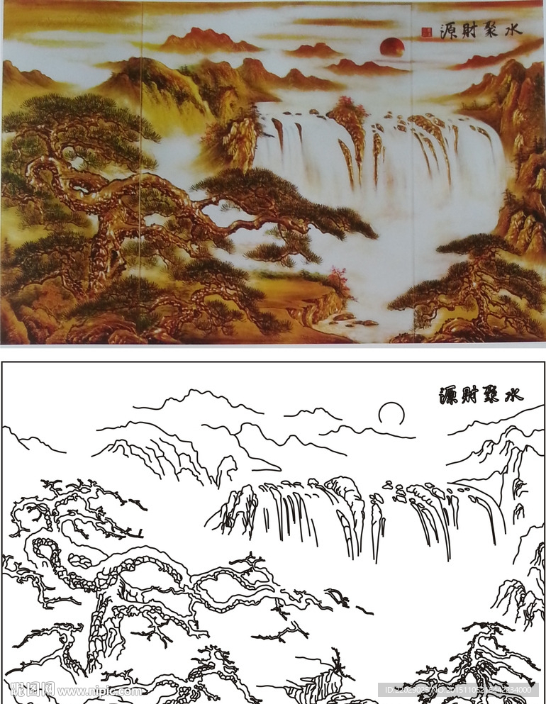 水聚财源