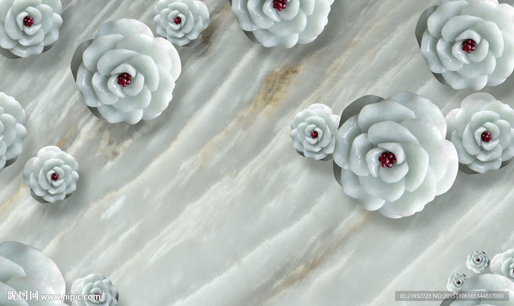 3d浮雕立体玫瑰图片