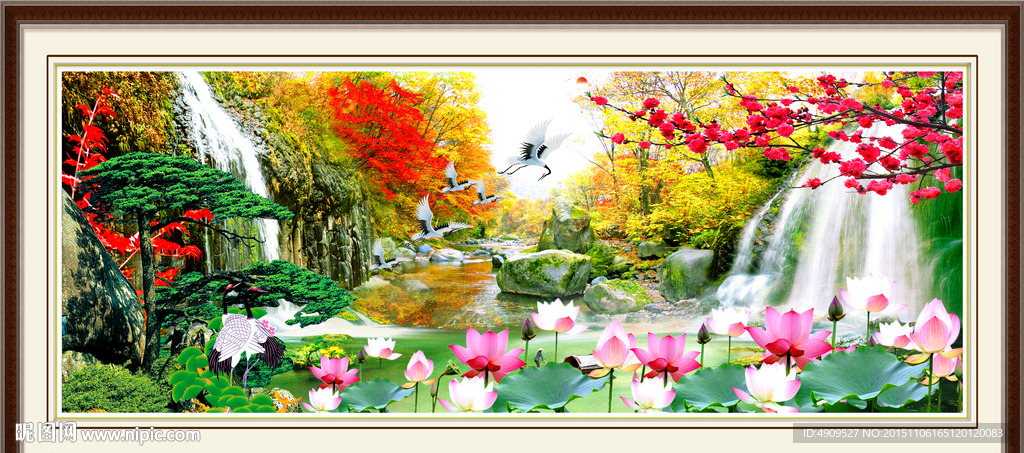 山水风景画