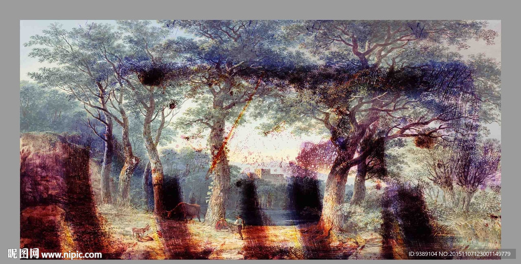 风景油画