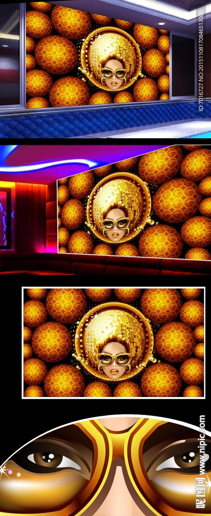 立体空间装饰墙画