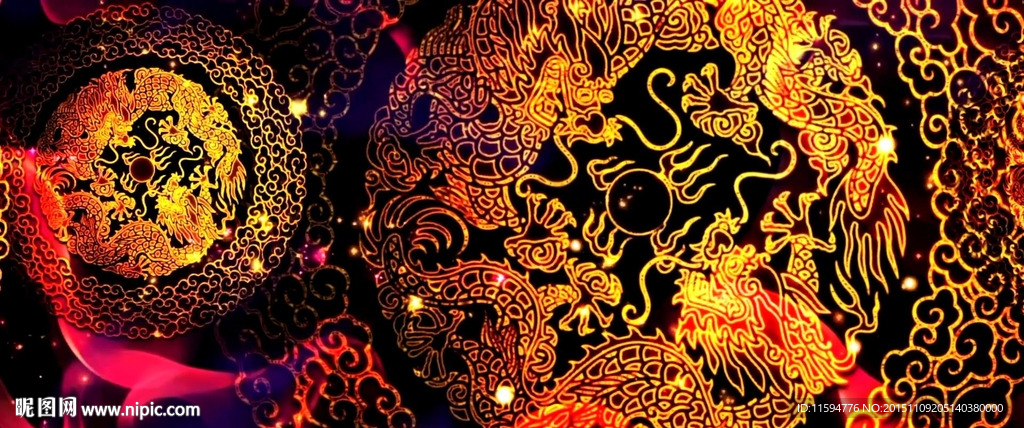 led背景素材