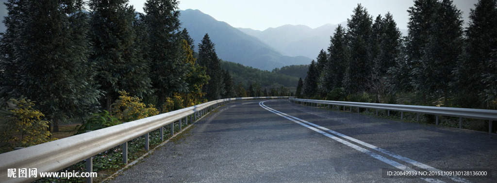 写实高速公路动画镜头