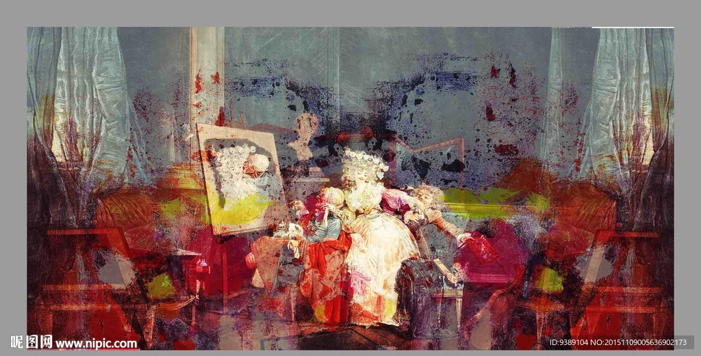 人物油画