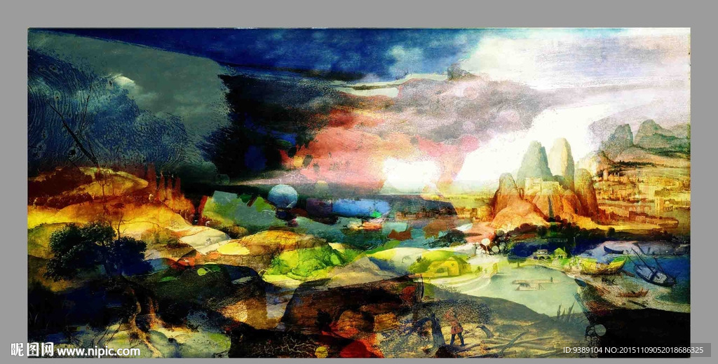 风景油画