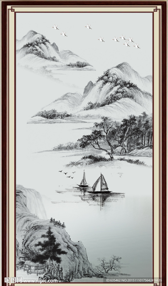 水墨国画