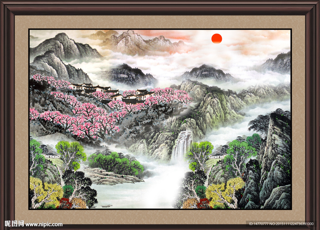 国画山水