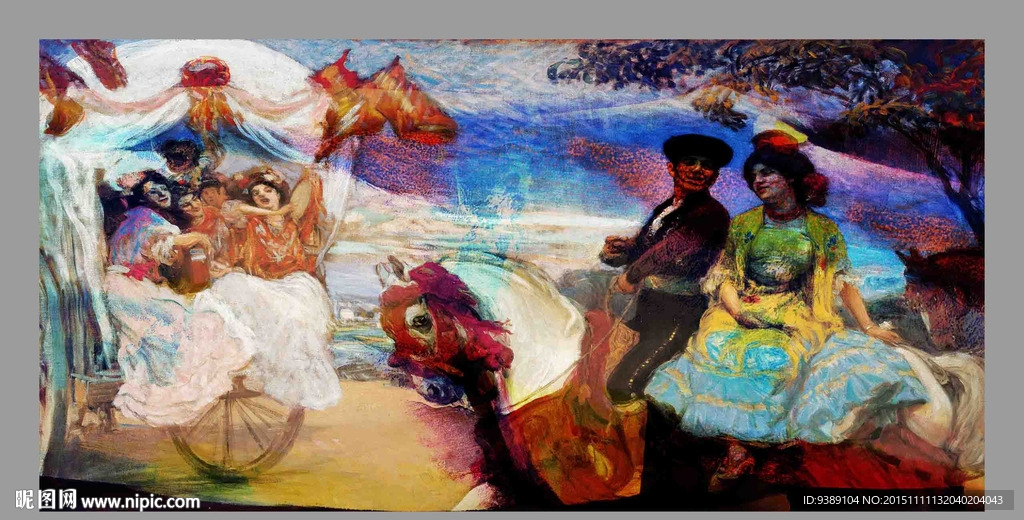 人物油画