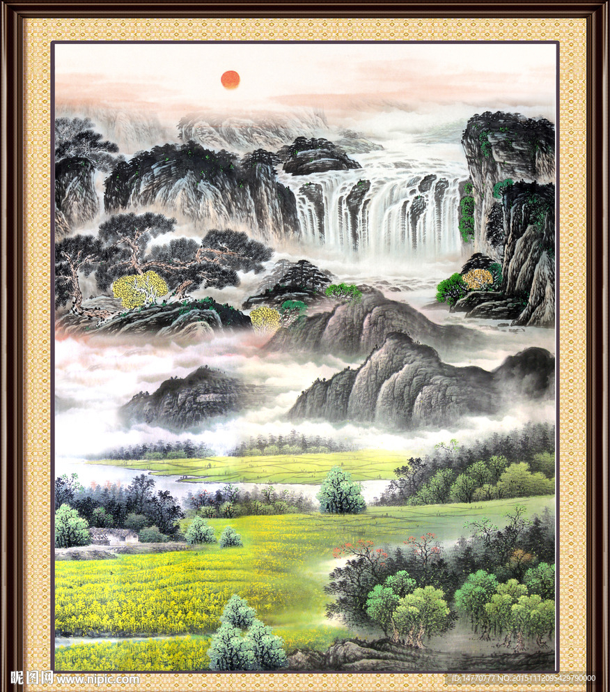 国画山水