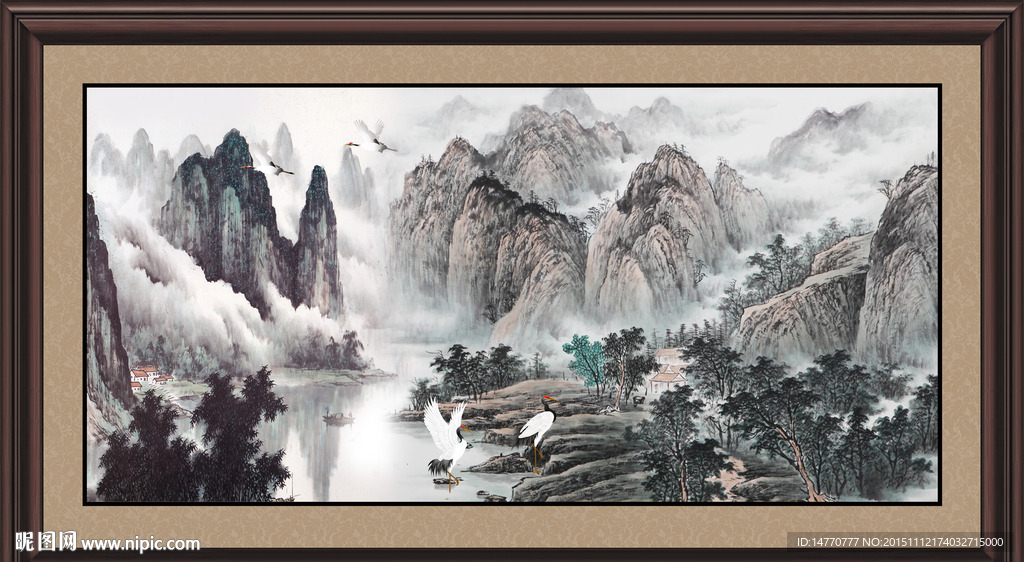 国画山水