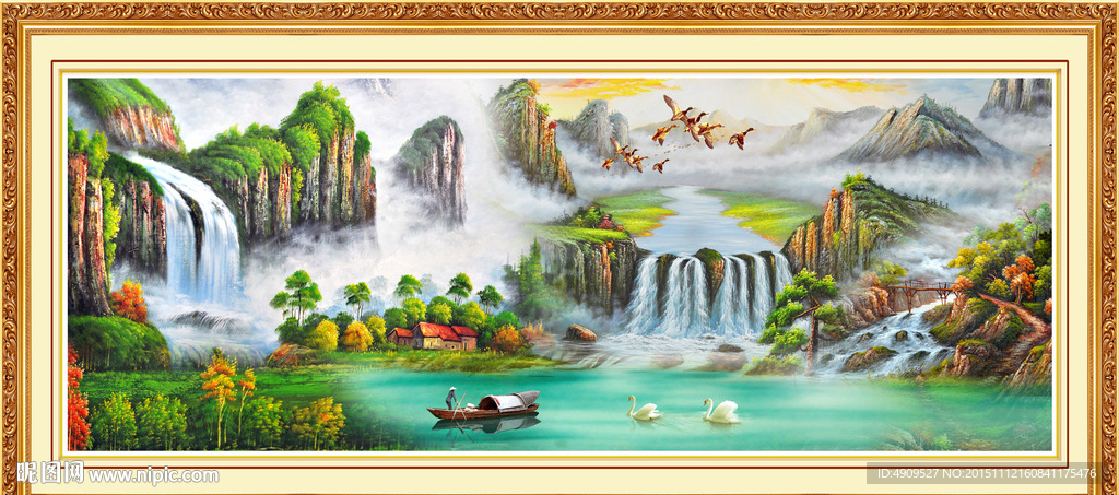 油画风景