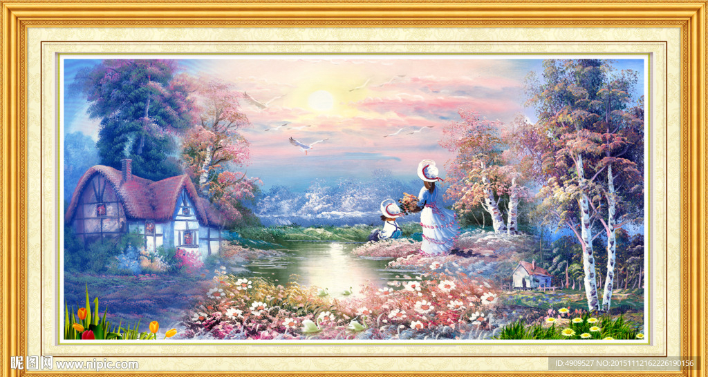 油画风景
