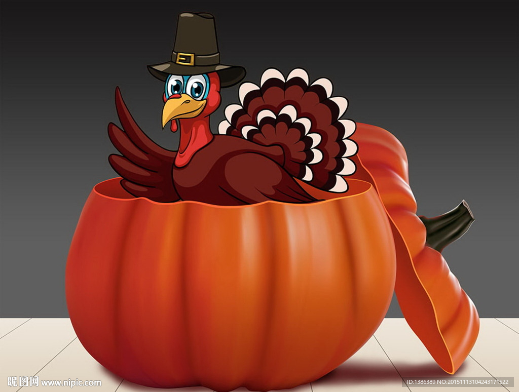 感恩节南瓜车火鸡拍照美陈布置