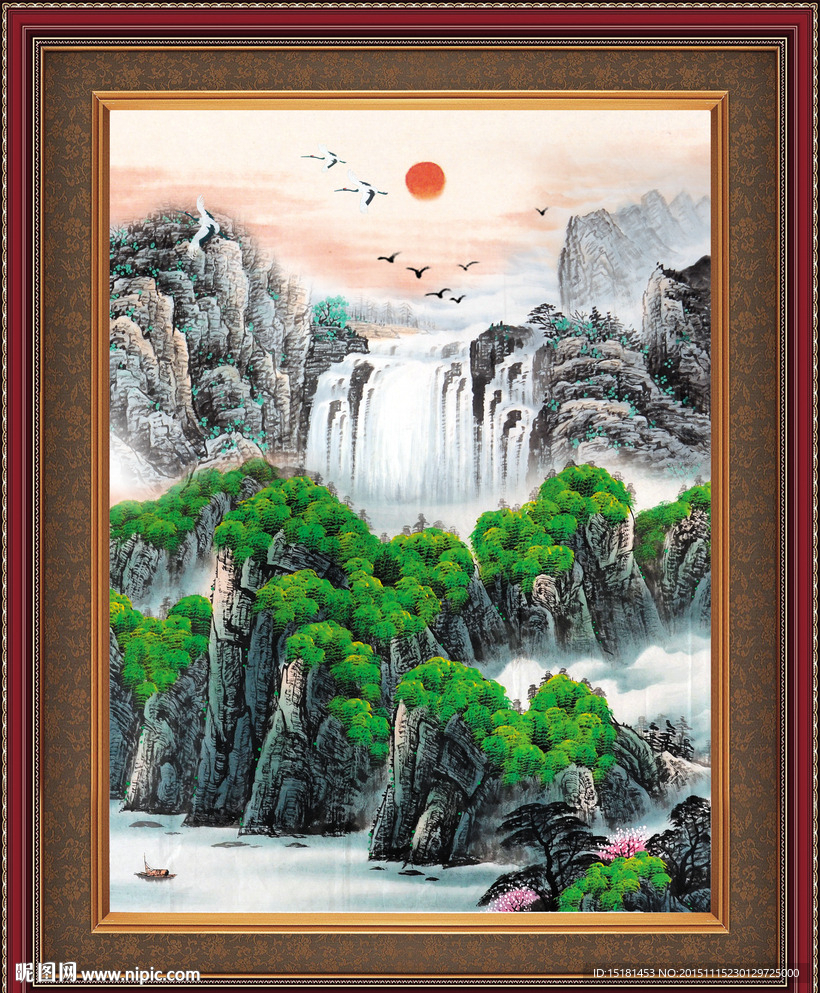国画山水