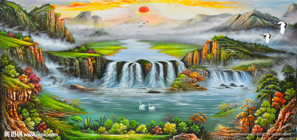 油画