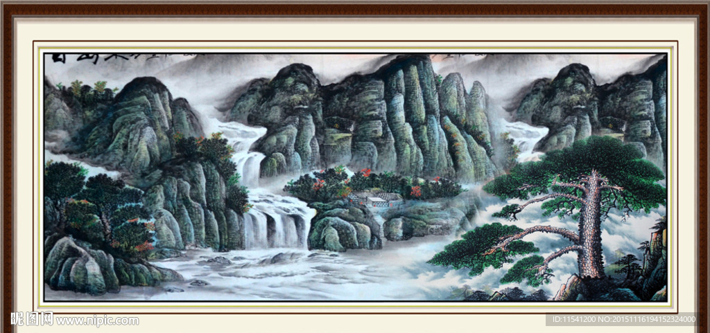 国画山水