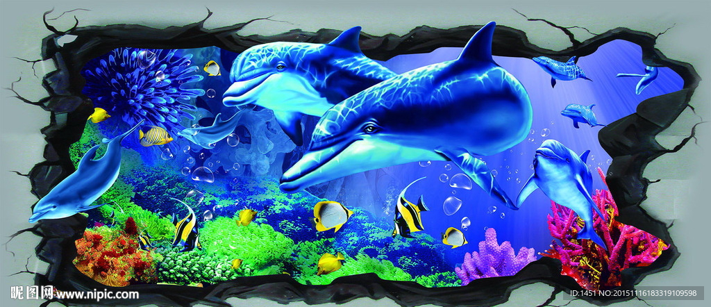 梦幻3D立体梦幻水族馆