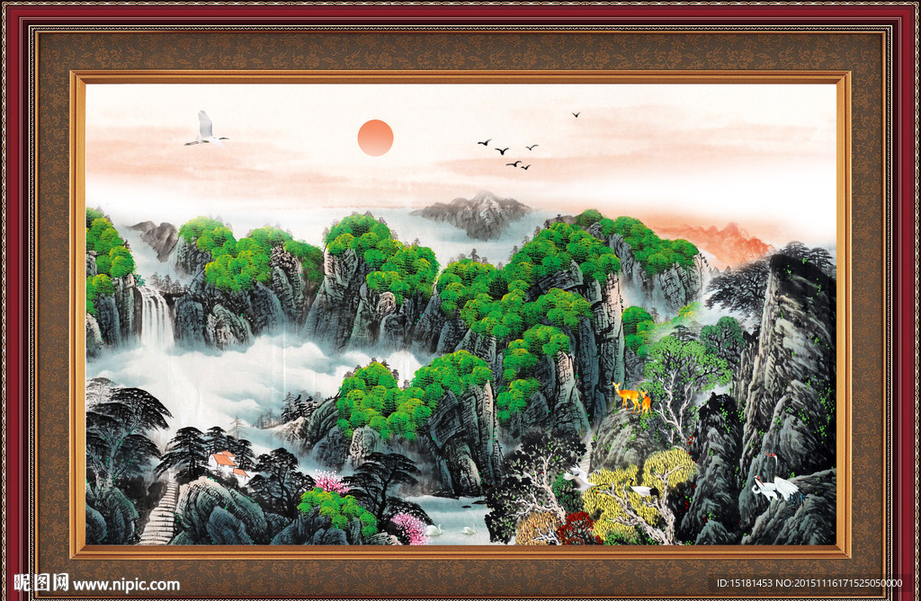 国画山水
