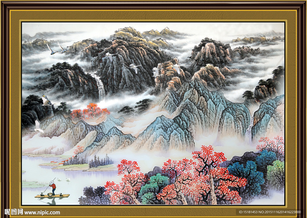 山水画