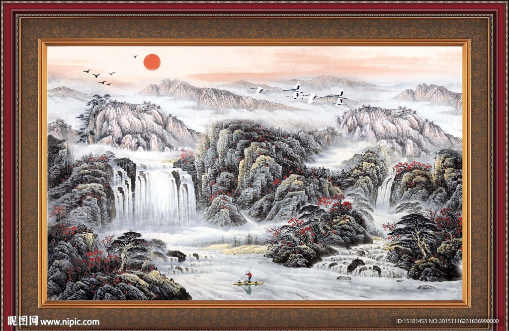山水国画