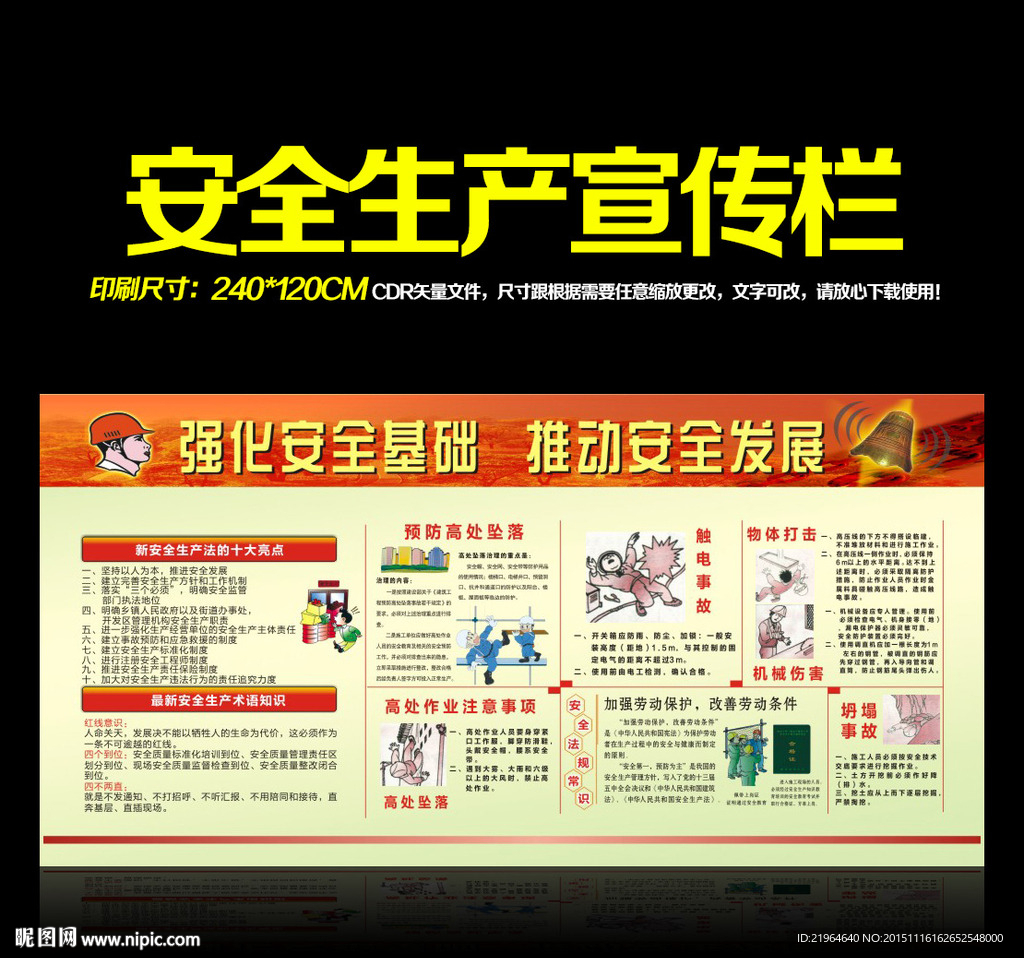 安全生产宣传栏