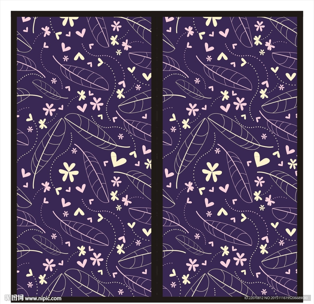 移门花纹
