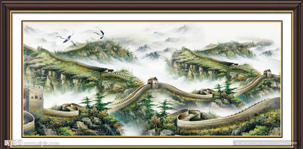 长城国画