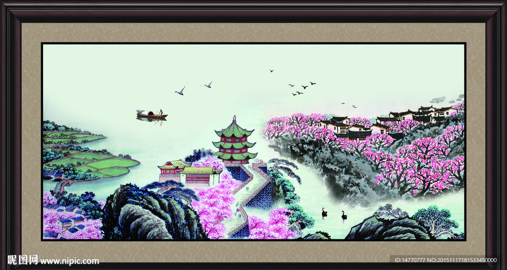 国画山水