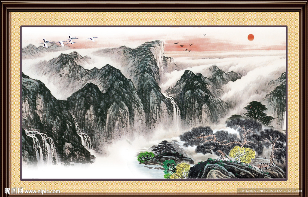 国画山水