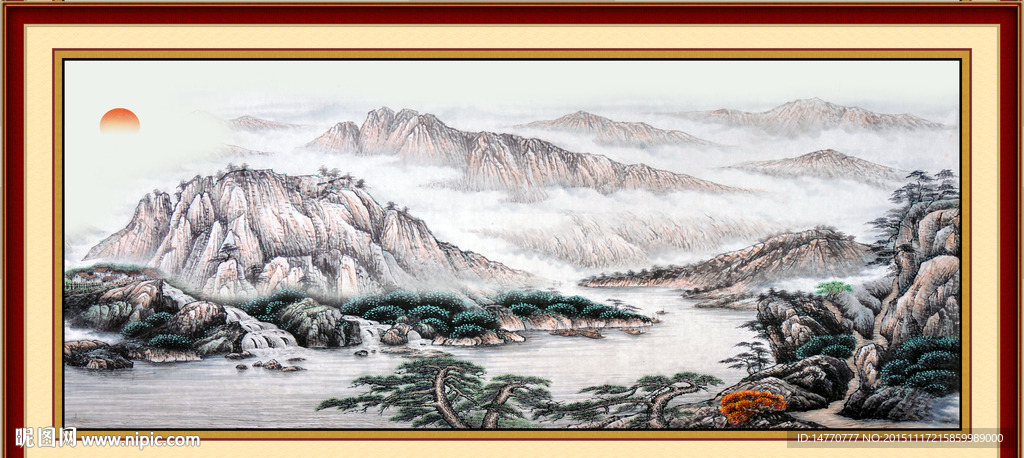 国画山水